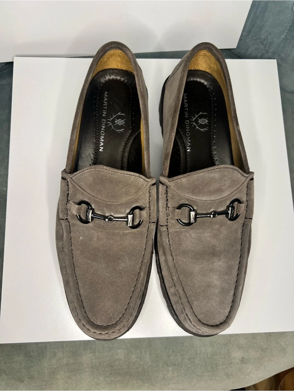 Martin Dingman Men’s Loafers Size 9.5 Shoes Made In Brazil 520281M